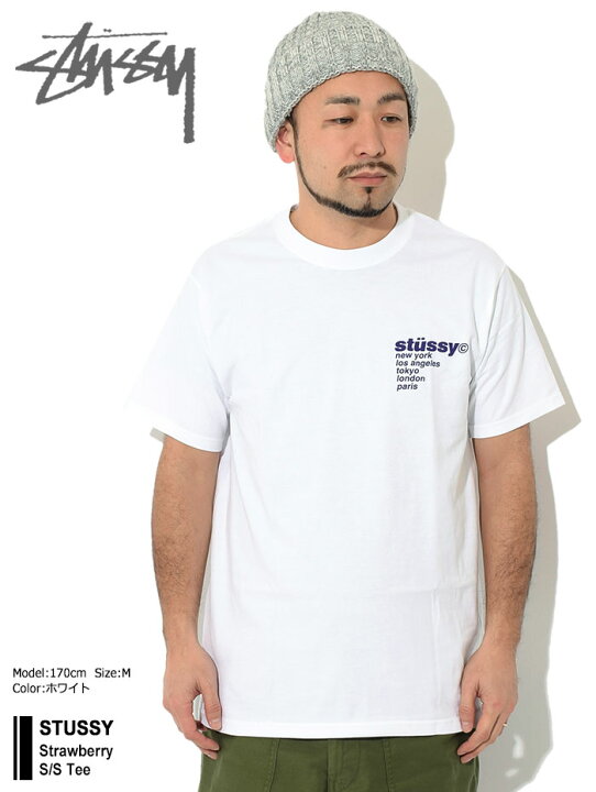 楽天市場】ステューシー STUSSY Tシャツ 半袖 メンズ Strawberry 