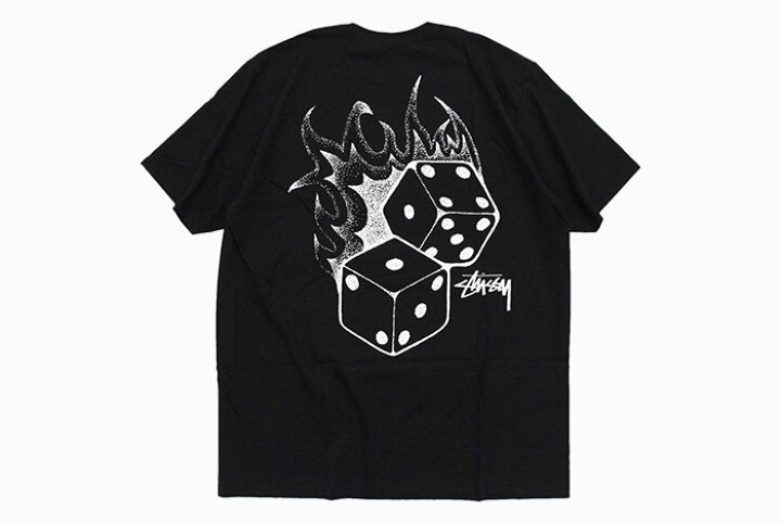 楽天市場】ステューシー STUSSY Tシャツ 半袖 メンズ Fire Dice 