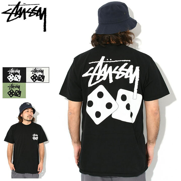 楽天市場】ステューシー STUSSY Tシャツ 半袖 メンズ Dice Pigment 