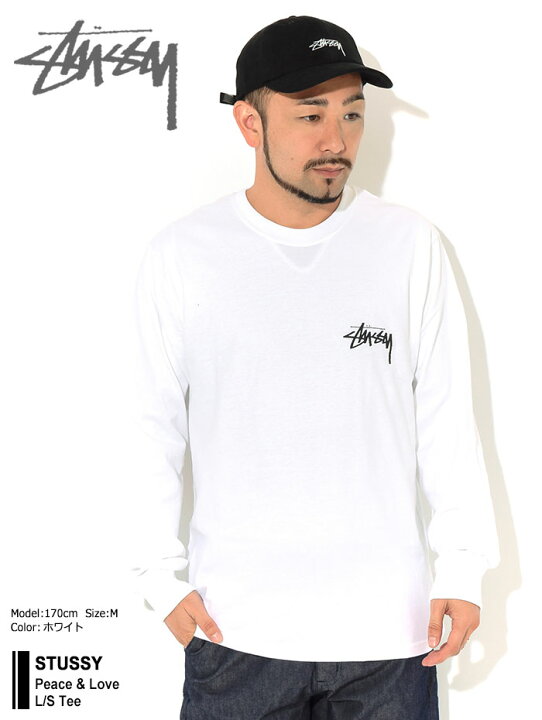 楽天市場】ステューシー STUSSY ロンT Tシャツ 長袖 メンズ Peace  