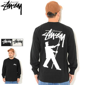 ステューシー STUSSY ロンT Tシャツ 長袖 メンズ Painter Pigment Dyed ( stussy tee ピグメント ティーシャツ T-SHIRTS カットソー トップス ロング ロンティー 長袖Tシャツ メンズ 男性用 1994699 USAモデル 正規 品 ストゥーシー スチューシー ) ice field icefield