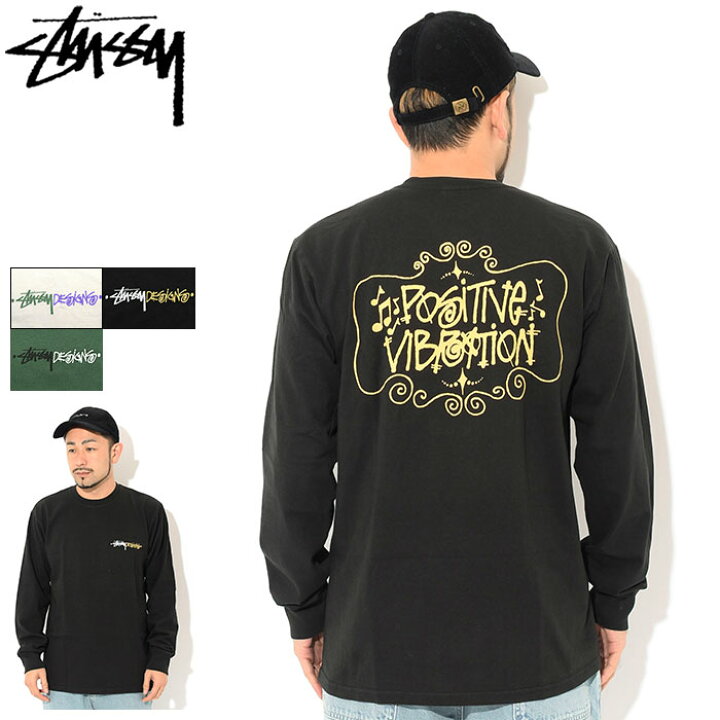 楽天市場】ステューシー STUSSY ロンT Tシャツ 長袖 メンズ Positive 