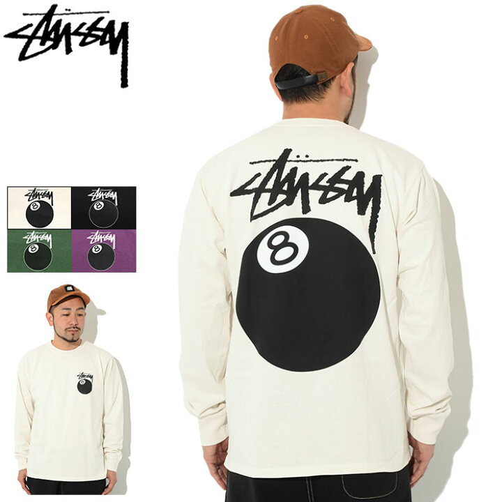 楽天市場】ステューシー STUSSY ロンT Tシャツ 長袖 メンズ 8 Ball 