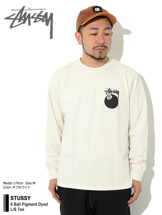 楽天市場】ステューシー STUSSY ロンT Tシャツ 長袖 メンズ 8 Ball 
