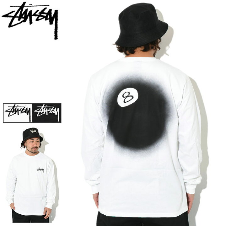 楽天市場】ステューシー STUSSY ロンT Tシャツ 長袖 メンズ 8 Ball 