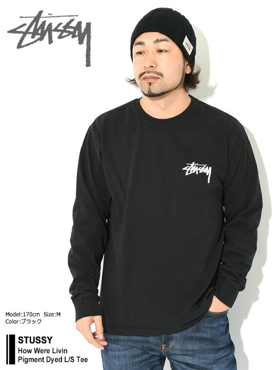 楽天市場】ステューシー STUSSY ロンT Tシャツ 長袖 メンズ How Were 