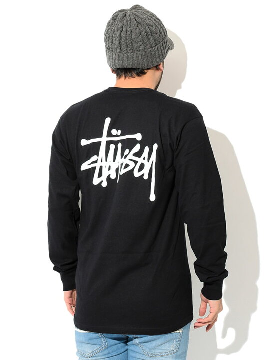 楽天市場】ステューシー STUSSY ロンT Tシャツ 長袖 メンズ Basic 
