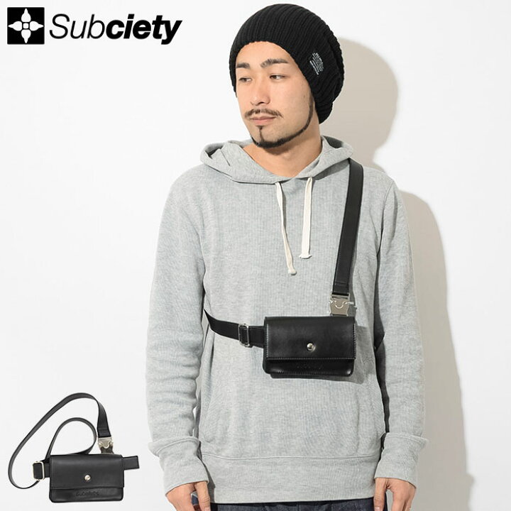 楽天市場】サブサエティ Subciety ショルダーバッグ レザー サコッシュ 