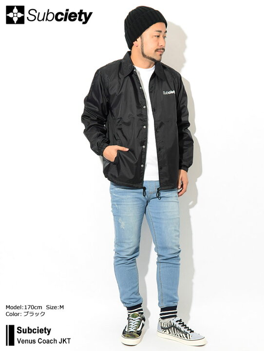 楽天市場】サブサエティ Subciety ジャケット メンズ ビーナス コーチ 