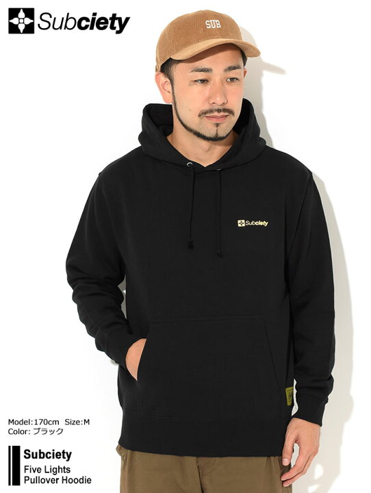 楽天市場】サブサエティ Subciety プルオーバー パーカー メンズ 