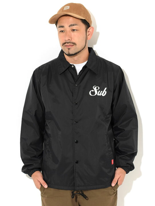 楽天市場】サブサエティ Subciety ジャケット メンズ ミドル ロゴ  