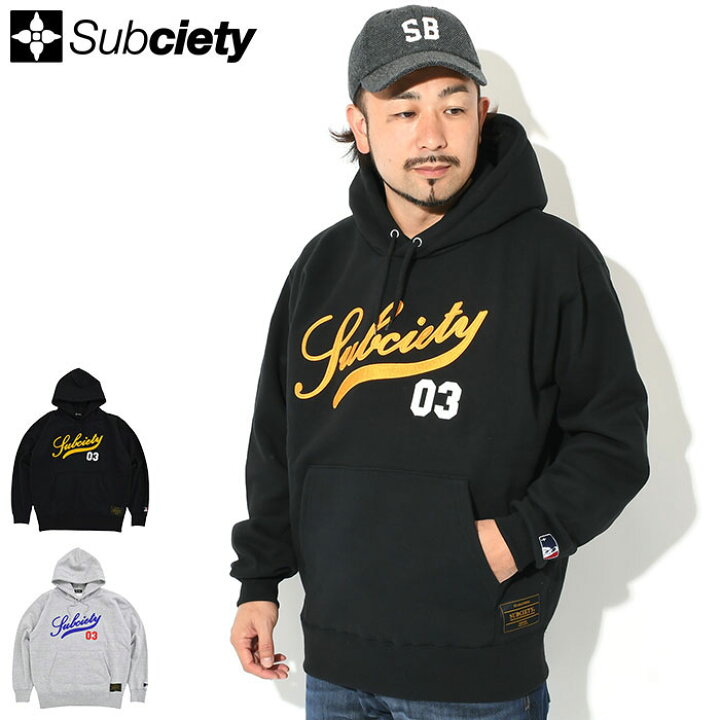 楽天市場】サブサエティ Subciety パーカー プルオーバー メンズ 
