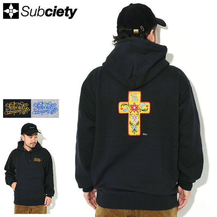 楽天市場】サブサエティ Subciety パーカー プルオーバー メンズ エン 
