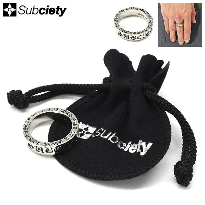 楽天市場】サブサエティ Subciety リング クレスト ブラス ( subciety 