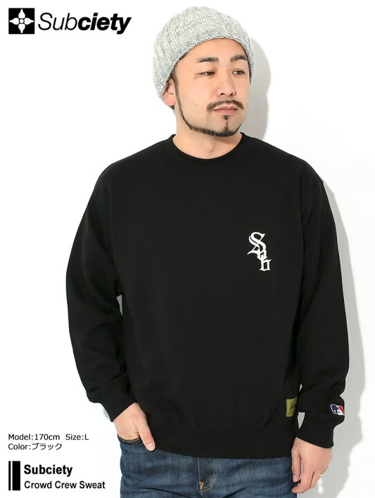 楽天市場】サブサエティ Subciety トレーナー メンズ クラウド クルー 