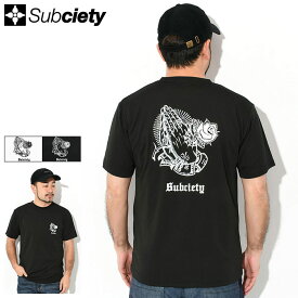 サブサエティ Subciety Tシャツ 半袖 メンズ プレイング ハンズ ドライ ( subciety サブサエティー Praying Hands Dry S/S Tee ティーシャツ T-SHIRTS カットソー トップス 117-40087 )[M便 1/1] ice field icefield