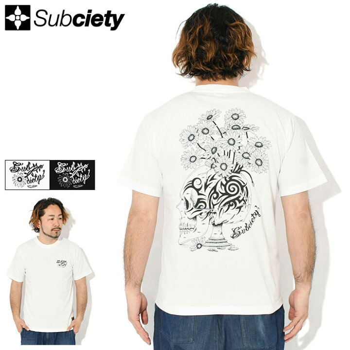 楽天市場】サブサエティ Subciety Tシャツ 半袖 メンズ フラジリティ 