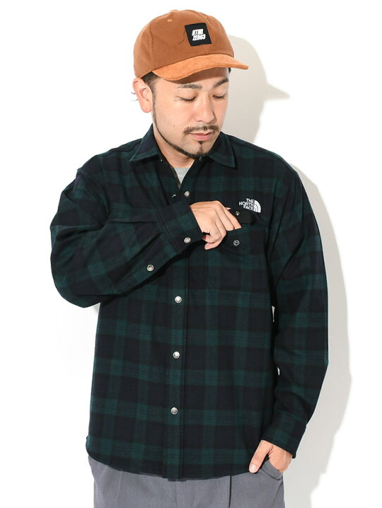 楽天市場】ザ ノースフェイス THE NORTH FACE シャツ 長袖 メンズ  