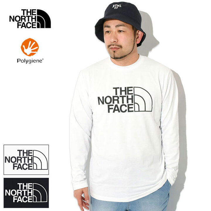 ザ・ノース・フェイス THE NORTH FACE メンズ トレッキング 長袖Tシャツ L/S ES Climbing Logo Tee_ ロングスリーブイーエスクライミングロゴティー NT82593 （ホワイトミックスグレー） - ファッション通販 MAGASEEK(マガシーク) [ザノースフェイス] 長袖 カットソー ロンT ロングスリーブイーエスアンペアクルー メンズ