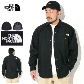 ザ・ノース・フェイス THE NORTH FACE シャツ 長袖 メンズ 26SS ヌプシ ( the north face 26SS Nuptse L/S Shirt 2026春夏 撥水 カジュアルシャツ トップス NR62550 ザ ノースフェイス THE・NORTHFACE 国内正規 )