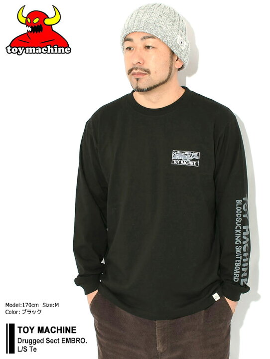 楽天市場】トイマシーン TOY MACHINE ロンT Tシャツ 長袖 メンズ 