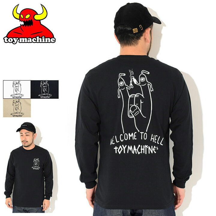 楽天市場】トイマシーン TOY MACHINE ロンT Tシャツ 長袖 メンズ 