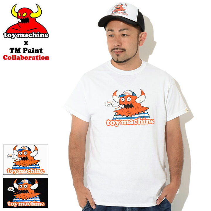 楽天市場】トイマシーン TOY MACHINE Tシャツ 半袖 メンズ TM ペイント 