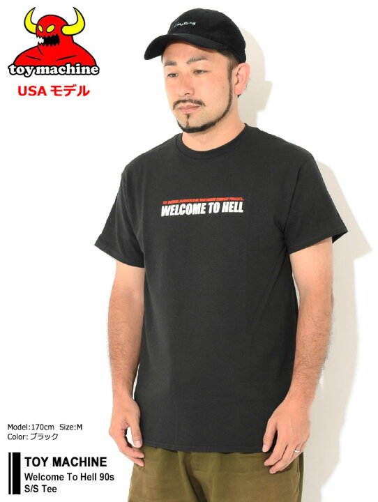 楽天市場】トイマシーン TOY MACHINE Tシャツ 半袖 メンズ ウェルカム 