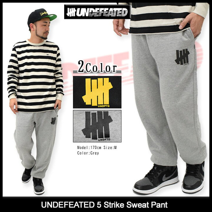楽天市場】アンディフィーテッド UNDEFEATED パンツ メンズ ファイブ 