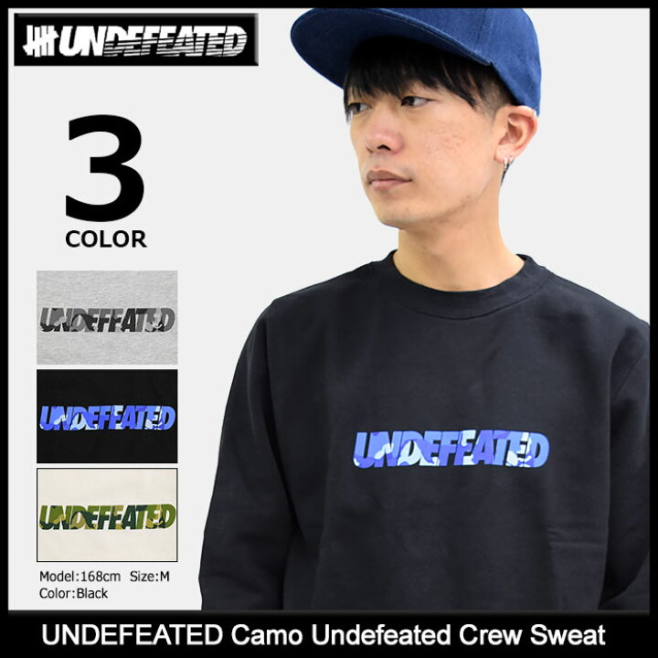 楽天市場】アンディフィーテッド UNDEFEATED トレーナー メンズ カモ 