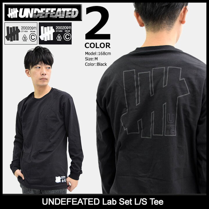 楽天市場】アンディフィーテッド UNDEFEATED ロンT Tシャツ 長袖 