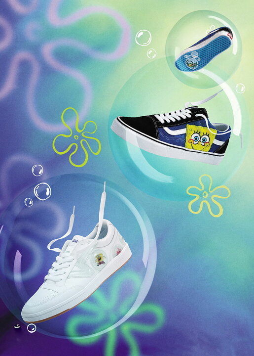 楽天市場】バンズ VANS スニーカー レディース & メンズ スポンジボブ 