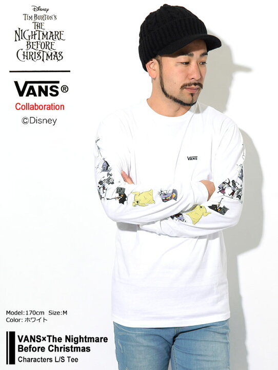 楽天市場】バンズ VANS Tシャツ 長袖 メンズ ナイトメアー ビフォア 