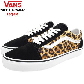 バンズ VANS スニーカー メンズ 男性用 オールドスクール Black/True White レオパード ( vans VN0A4U3B3I6 Old Skool Leopard ローカット ブラック 黒 SNEAKER MENS・靴 シューズ SHOES ヴァンズ ) ice field icefield