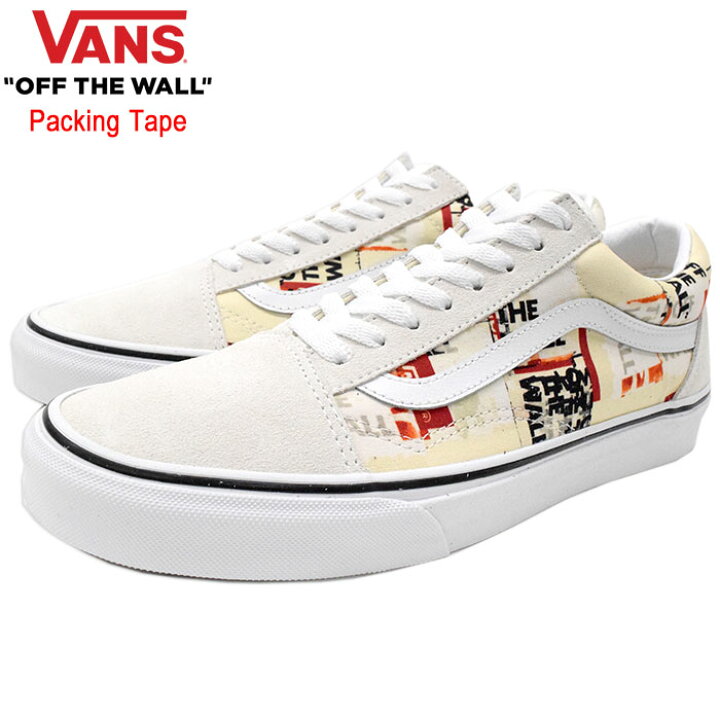 楽天市場 バンズ Vans スニーカー メンズ 男性用 オールドスクール Blanc De Blanc True White パッキング テープ Vans Vn0a4u3bwn4 Old Skool Packing Tape ローカット Sneaker Mens 靴 シューズ Shoes ヴァンズ Ice Field Icefield Ice Field アイスフィールド
