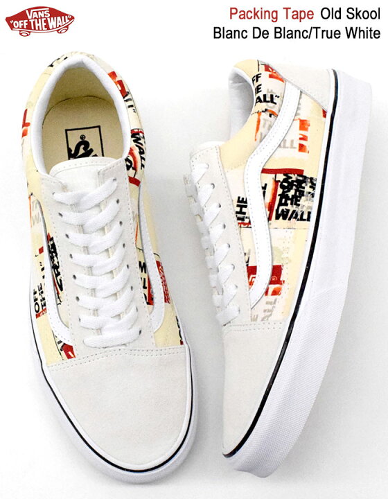 楽天市場 バンズ Vans スニーカー メンズ 男性用 オールドスクール Blanc De Blanc True White パッキング テープ Vans Vn0a4u3bwn4 Old Skool Packing Tape ローカット Sneaker Mens 靴 シューズ Shoes ヴァンズ Ice Field Icefield Ice Field アイスフィールド