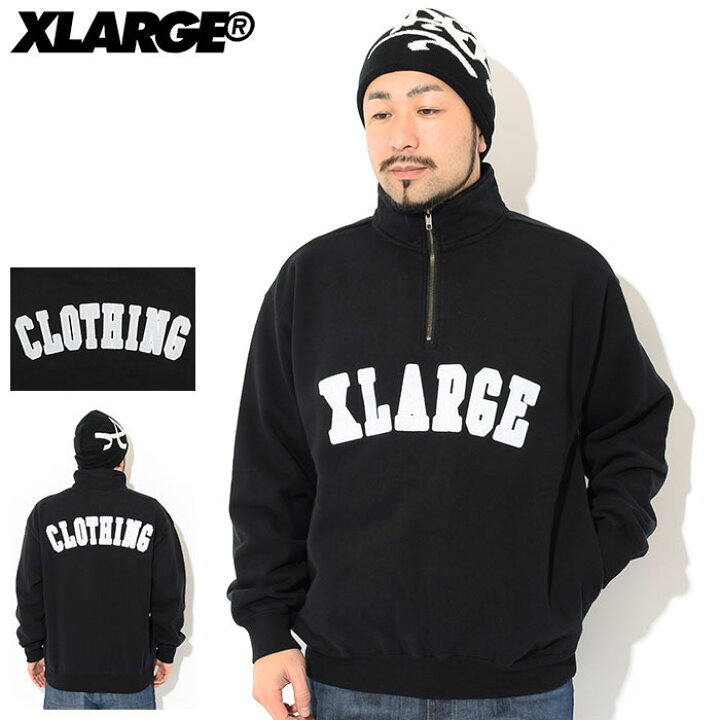 楽天市場】エクストララージ X-LARGE トレーナー メンズ ハーフ ジップ 