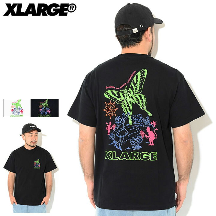 楽天市場】エクストララージ X-LARGE Tシャツ 半袖 メンズ バタフライ 