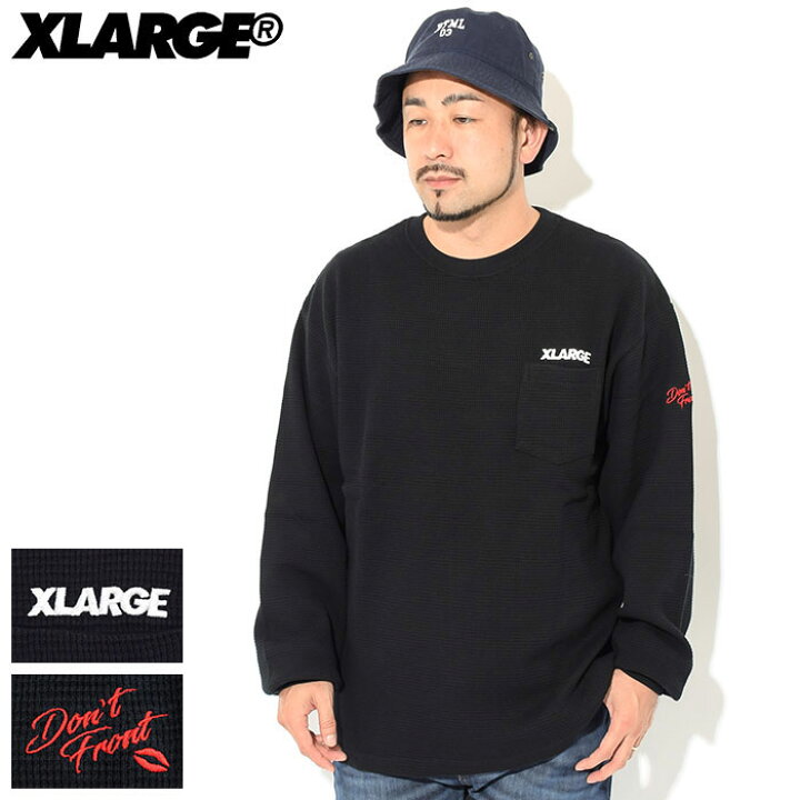楽天市場】エクストララージ X-LARGE カットソー 長袖 メンズ サーマル 