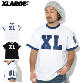 エクストララージ X-LARGE Tシャツ 半袖 メンズ パッチ リンガー ( x-large Patched Ringer S/S Tee ティーシャツ T-SHIRTS カットソー トップス XLARGE Extra Large エックスラージ 101222011032 )[M便 1/1]