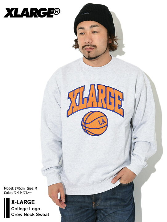 楽天市場】エクストララージ X-LARGE トレーナー メンズ カレッジ ロゴ 