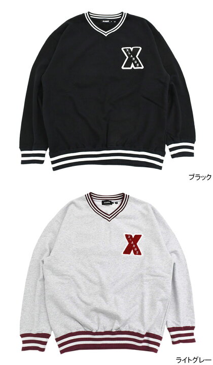 楽天市場】エクストララージ X-LARGE トレーナー メンズ X ロゴ V 