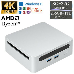 _ViEofficetE2Nۏ؁^~jPC Vi Windows11Pro ~jp\R AMD Ryzen3/5/7/9\CPU mini pc fXNgbvp\R officet y8G~32GB DDR4 SSD256GB~1TBzM.2NVMe VESAΉ y É ^ wifi
