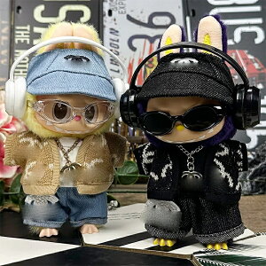 LABUBU ʂݗpւ 17cm 7 _Zbg ߑ + C + Xq + ANZT[ 킢IV j̎q̎q AjAChG l`pANZT[ ʂݎG