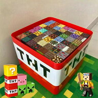 【収納ケースを贈る】 限定特典子供磁石ブロック マグネットブロック おもちゃ ブロック マインクラフト …