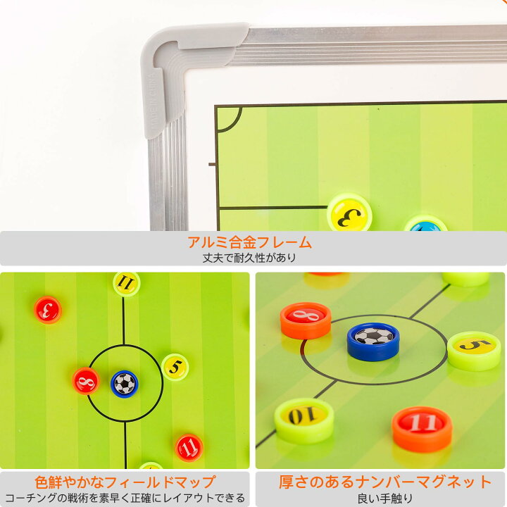 楽天市場】4月20日限定10％OFF♪サッカー作戦ボード 戦術ボード 作戦盤 