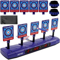 4月20日限定10％OFF♪【最強配送】電子ターゲット ナーフ対応 電子銃射撃ターゲット 射撃練習 射的 銃撃 …