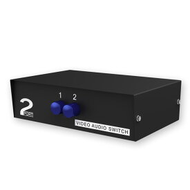 マラソン先行10％OFF♪AV切替器 RCA切替器 Iseebiz 双方向切替器 2入力1出力/1入力2出力 手動式切替器 電源不要