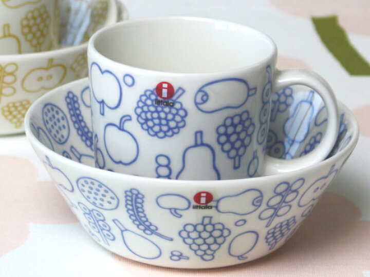 楽天市場】イッタラ マグカップ 300ml フルッタ ライトブルー iittala 