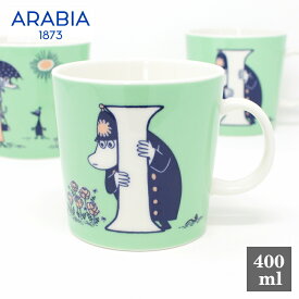 [ARABIA(アラビア)]　マグカップ　ムーミン アルファベットI　署長さん　マグ0.4L